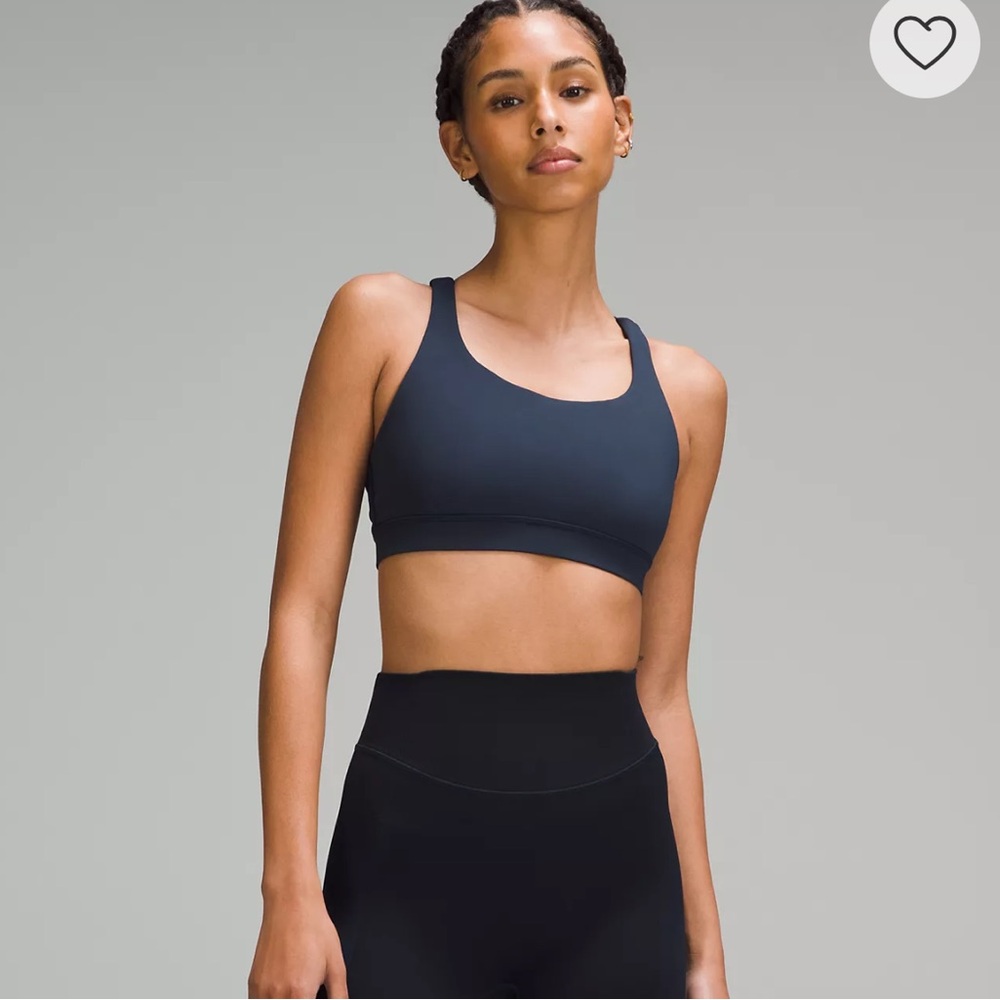Lululemon energy bra size 6 navy color
